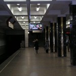 Реклама на плазменных панелях в метро