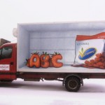 Размещение рекламы на грузовиках